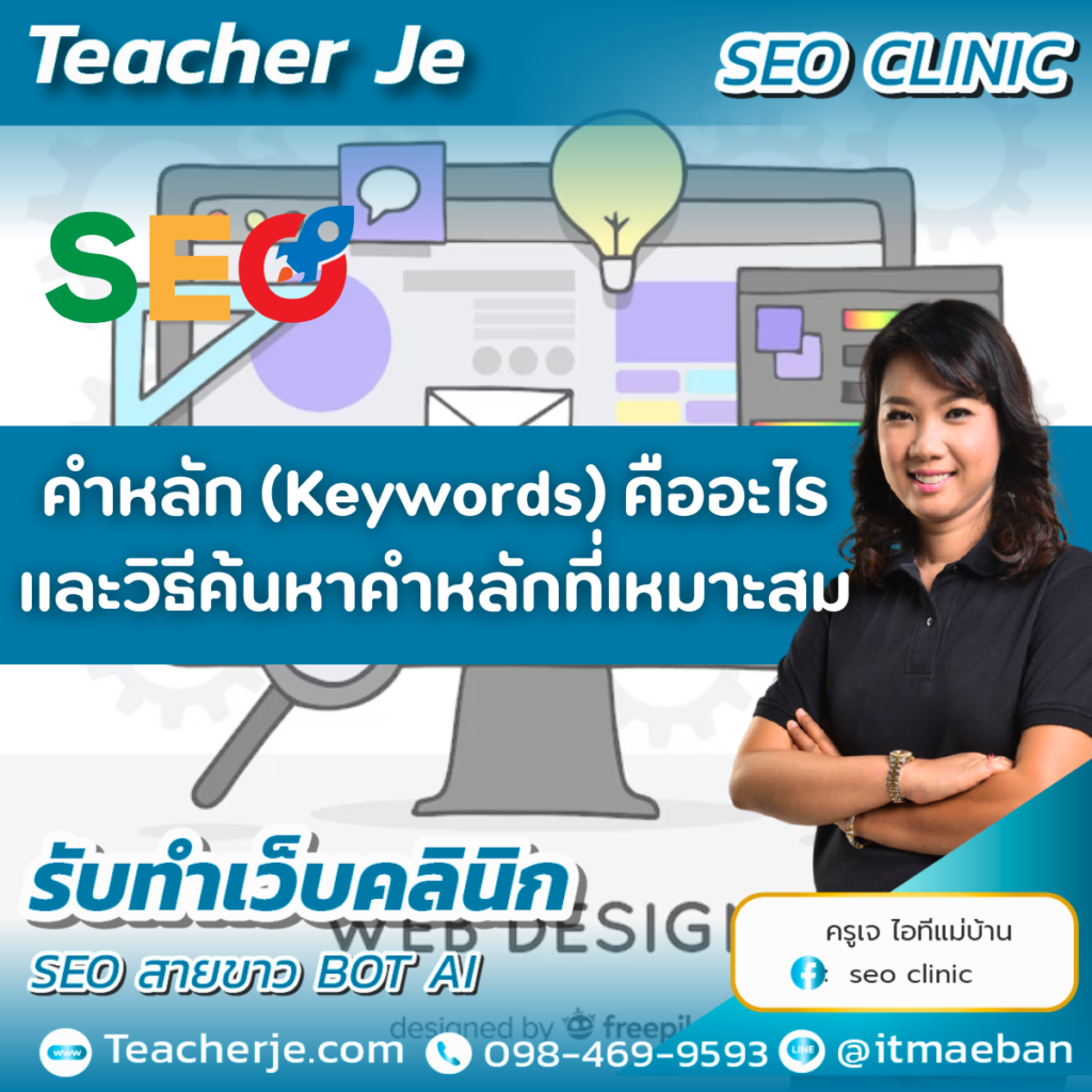 คำหลัก (Keywords) คืออะไร และวิธีค้นหาคำหลักที่เหมาะสม